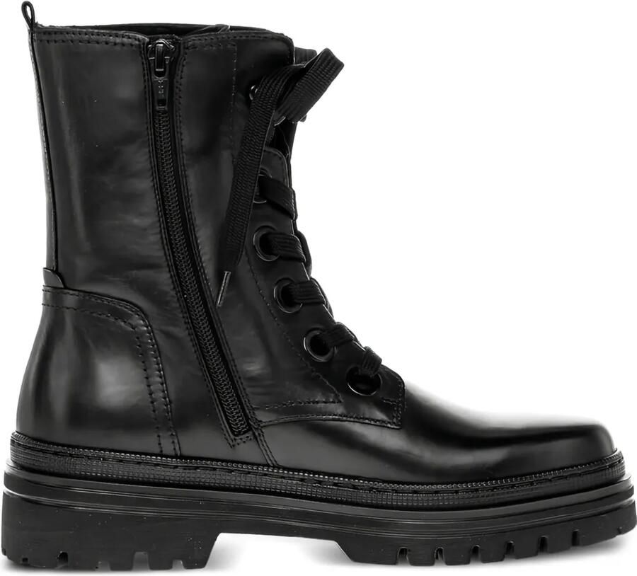 GABOR Combat boots met veters Zwart