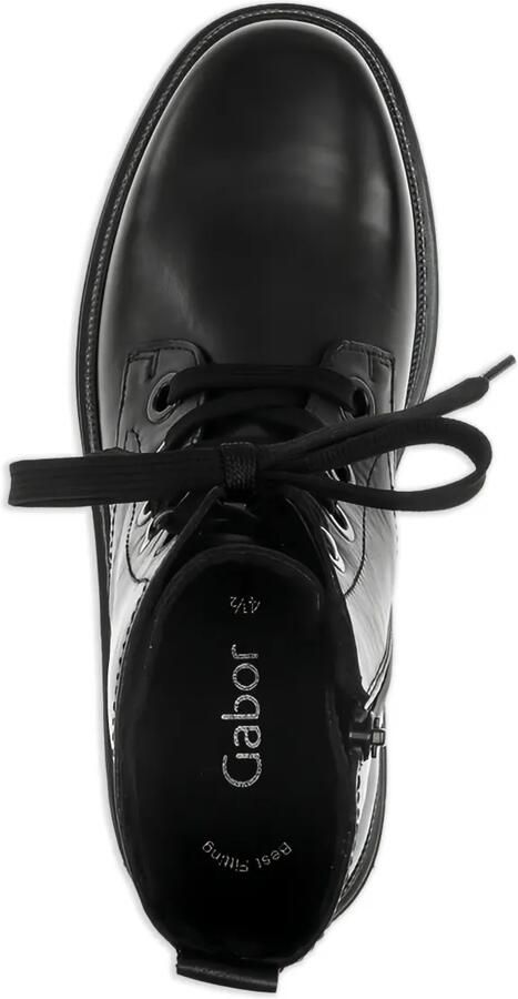 GABOR Combat boots met veters Zwart - Foto 2