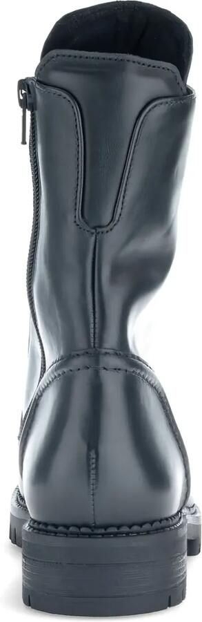 GABOR Leren combat boots Zwart - Foto 5