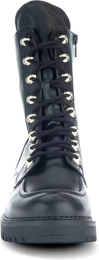 GABOR Leren combat boots Zwart - Foto 3