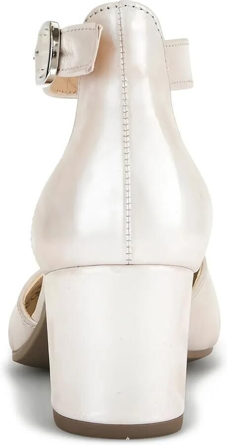 GABOR Pumps met enkelbandje en blokhak Beige - Foto 4