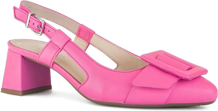 GABOR Slingback pumps met blokhak Roze