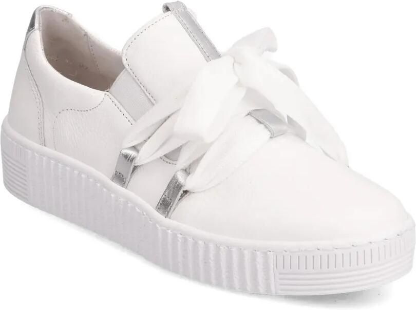 GABOR Sneakers met plateauzool Wit