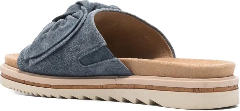 GABOR Suède sandalen Blauw - Foto 3