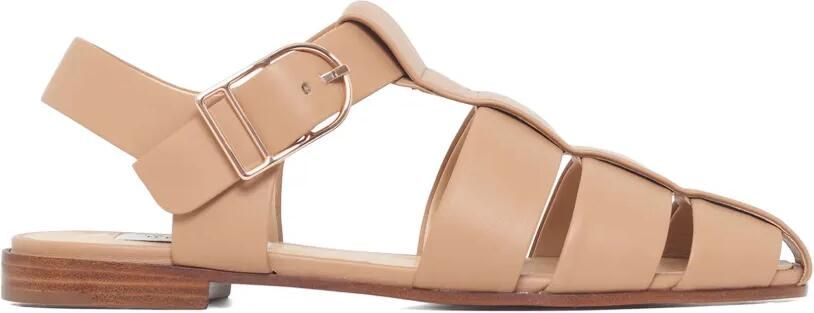 Gabriela Hearst Lynn platte sandalen Beige - Foto 1