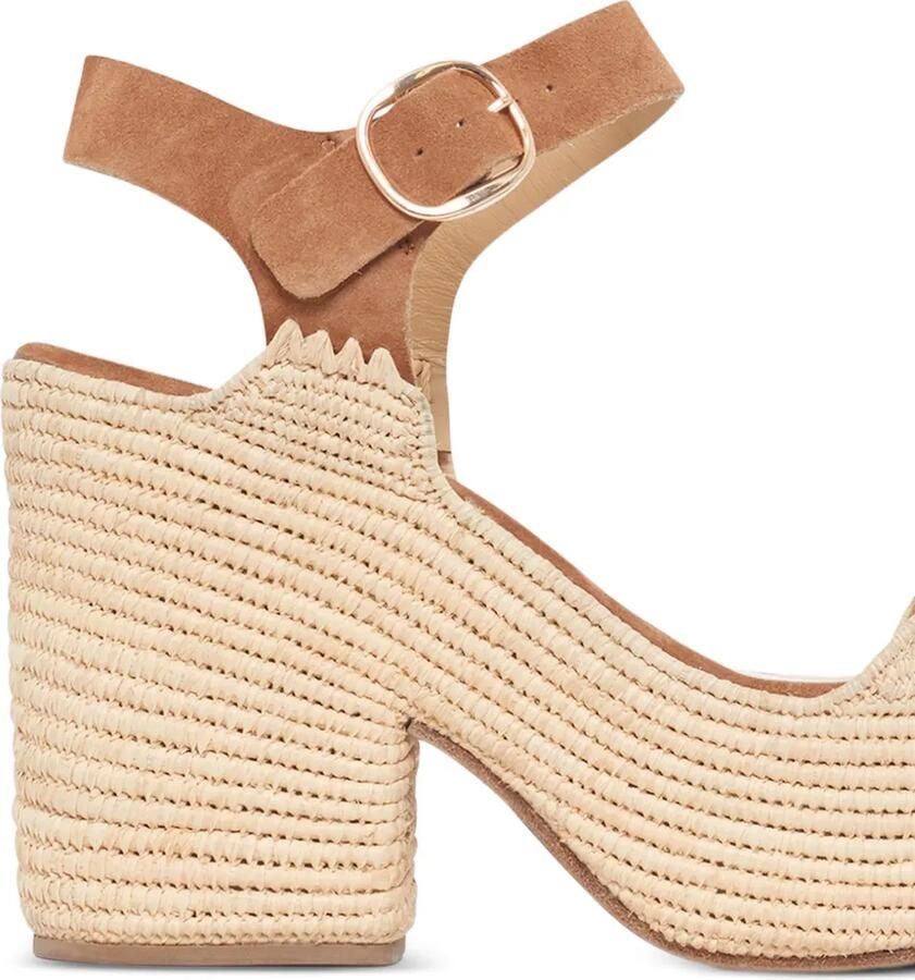 Gabriela Hearst Sardis sandalen Beige - Foto 2