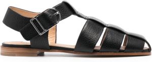 Gabriela Hearst Lynn leren sandalen Zwart