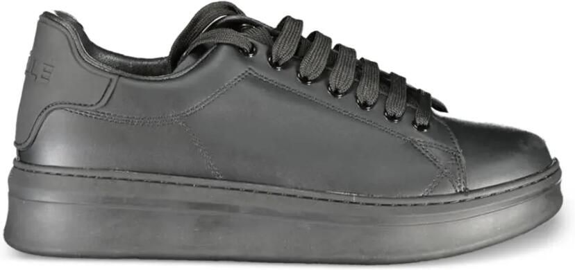 Gaëlle Paris Low-top sneakers van imitatieleer Zwart