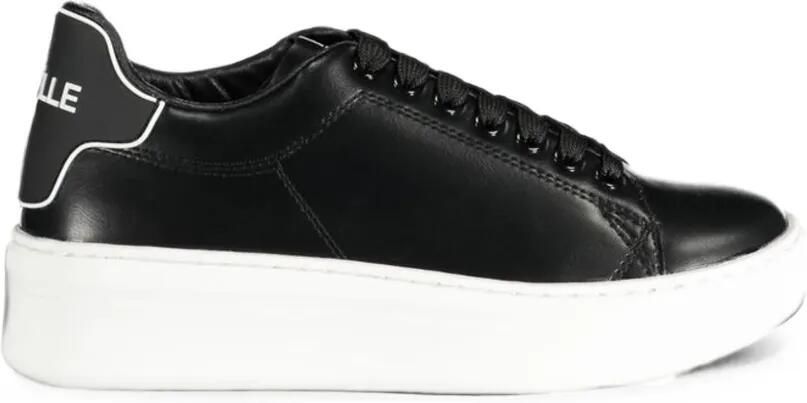 Gaëlle Paris platform lace-up sneakers Zwart