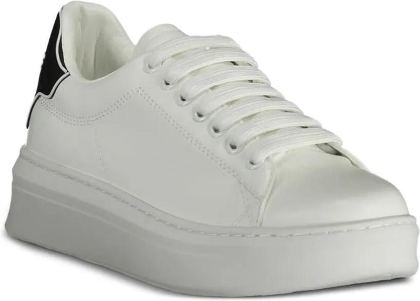 Gaëlle Paris platform leather sneakers Wit - Foto 3