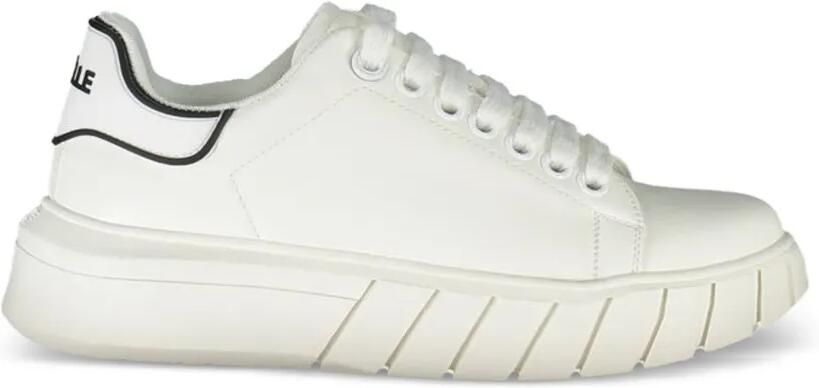 Gaëlle Paris Sneakers met chunky zool en contrasterende afwerking Wit