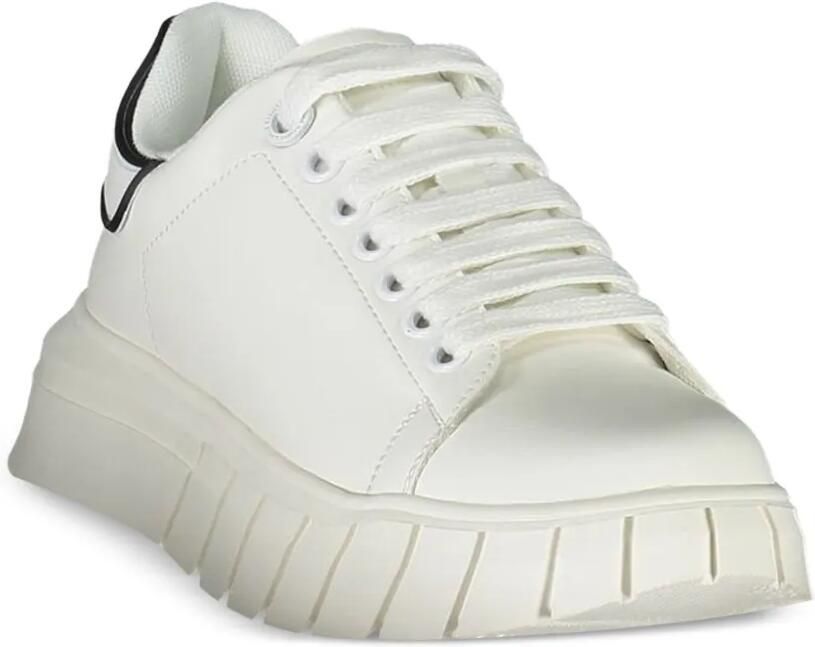Gaëlle Paris Sneakers met chunky zool en contrasterende afwerking Wit - Foto 2
