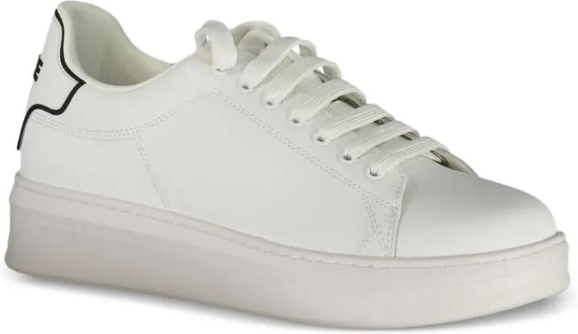 Gaëlle Paris Sneakers met logoprint Wit