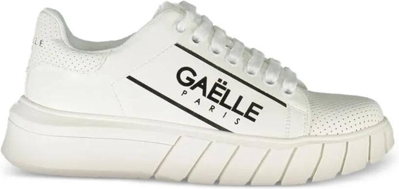 Gaëlle Paris Sneakers met logoprint Wit