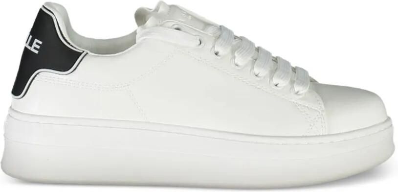Gaëlle Paris Sneakers met plateauzool Wit