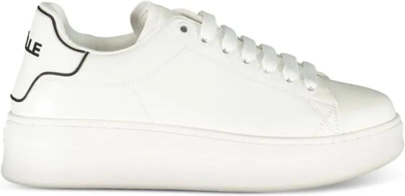 Gaëlle Paris Sneakers met plateauzool Wit