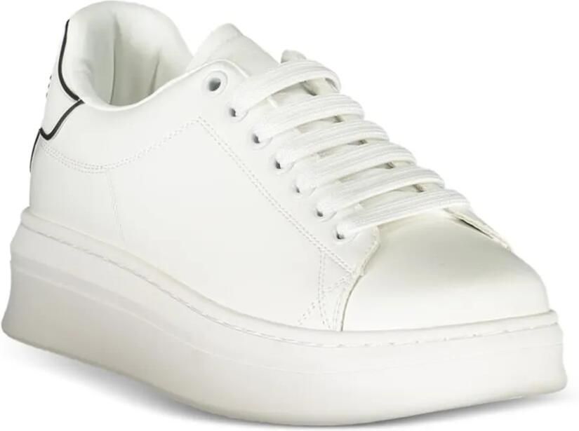 Gaëlle Paris Sneakers met plateauzool Wit - Foto 2