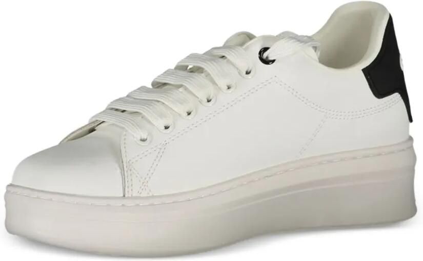 Gaëlle Paris Sneakers met plateauzool Wit - Foto 3