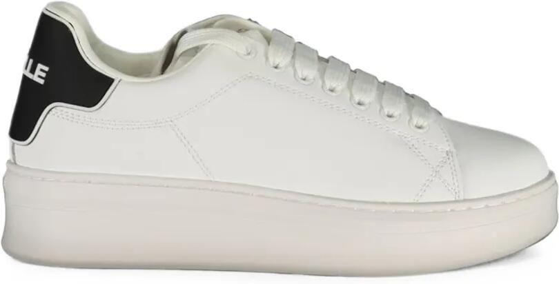 Gaëlle Paris Sneakers met plateauzool Wit