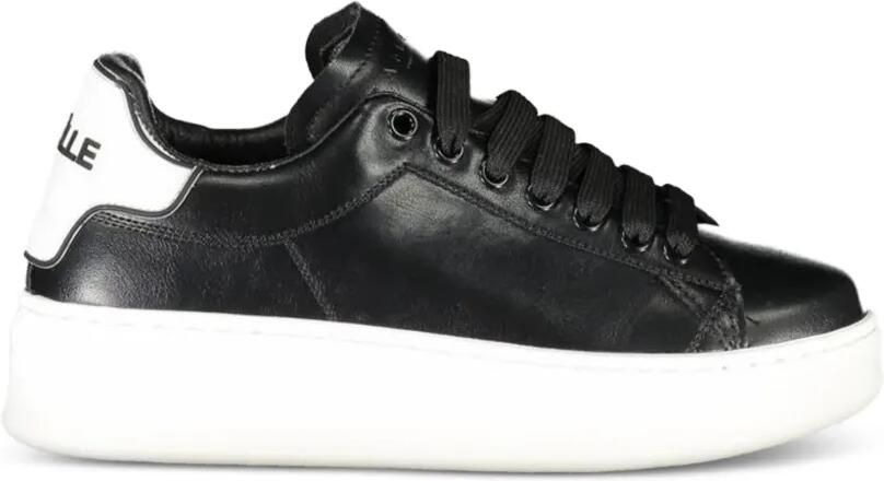 Gaëlle Paris Sneakers met plateauzool Zwart