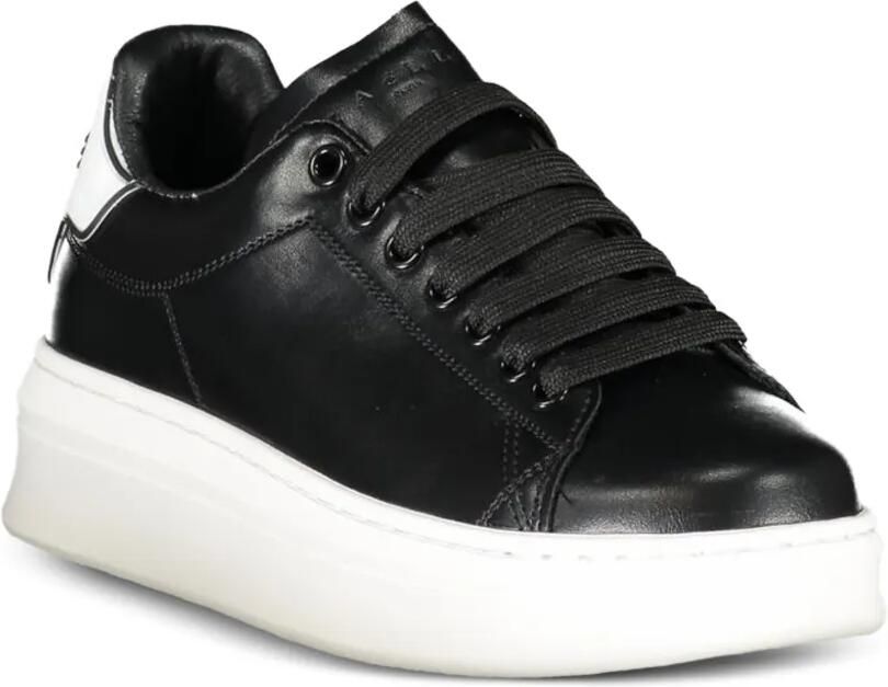 Gaëlle Paris Sneakers met plateauzool Zwart - Foto 2