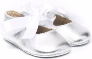 Gallucci Kids Ballerina's met strikdetail Grijs