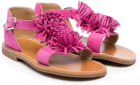 Gallucci Kids Sandalen met open neus Roze