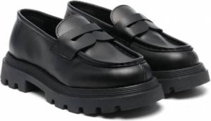 Gallucci Kids Chunky loafers Zwart
