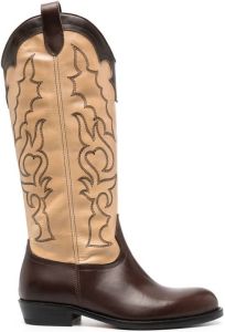 Gallucci Kids Leren laarzen Beige