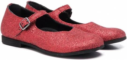 Gallucci Kids Glitter ballerina's Rood