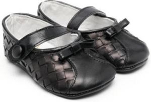 Gallucci Kids Leren ballerina's Zwart