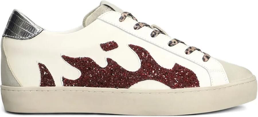 Gamin Dopamine sneakers met glitter Wit
