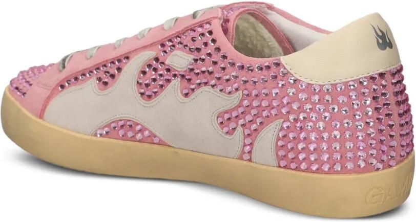Gamin Sneakers verfraaid met stras Roze - Foto 2