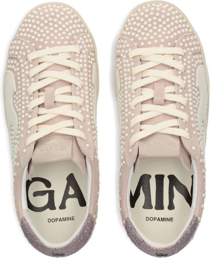 Gamin Sneakers verfraaid met vlammen Beige - Foto 2