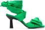 GANNI Sandalen met strikdetail Groen - Thumbnail 1