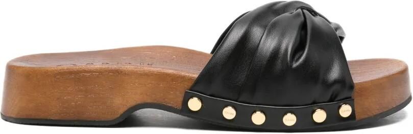 GANNI Geknoopte sandalen Zwart