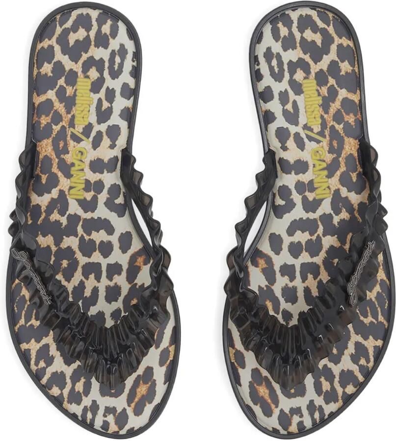 GANNI Melissa teenslippers Zwart - Foto 2