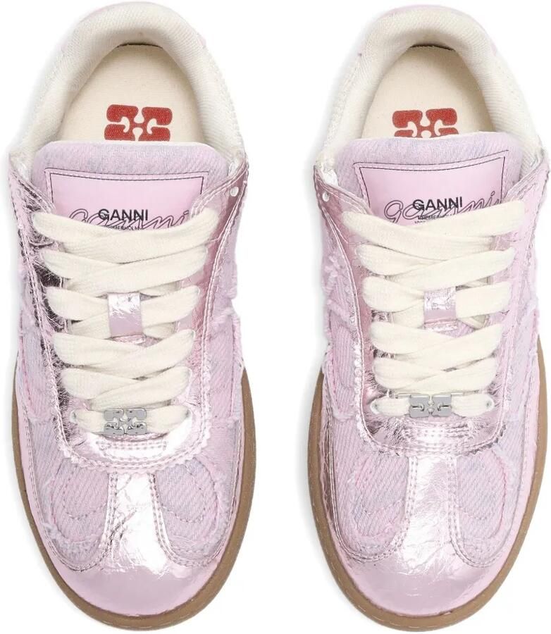 GANNI Metallic sneakers Roze - Foto 2