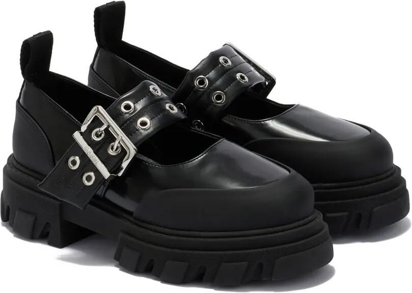 GANNI Pumps met gesp en ringlets Zwart - Foto 3