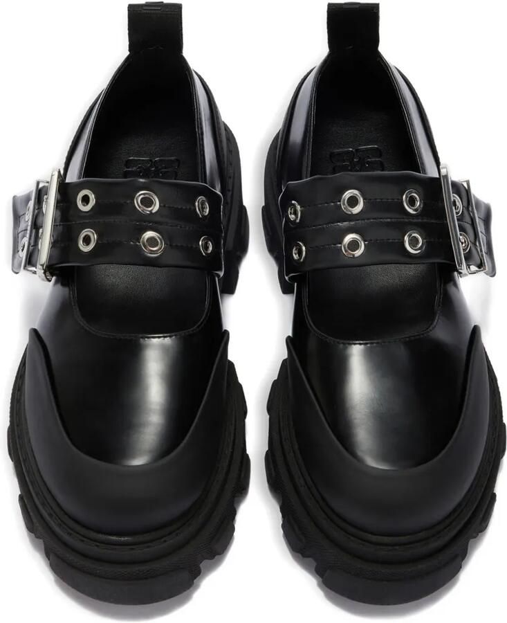 GANNI Pumps met gesp en ringlets Zwart - Foto 2