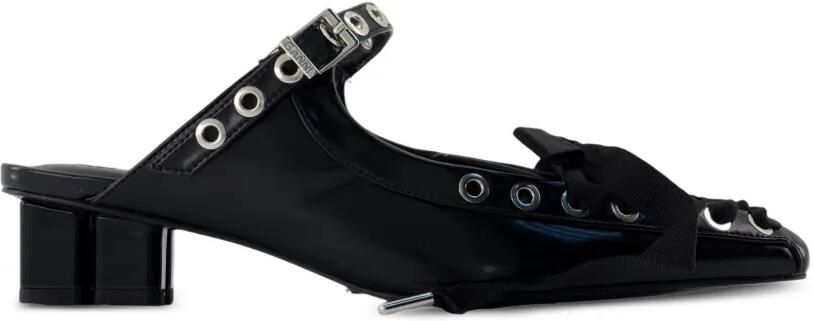 GANNI Sandalen met ringlets Zwart
