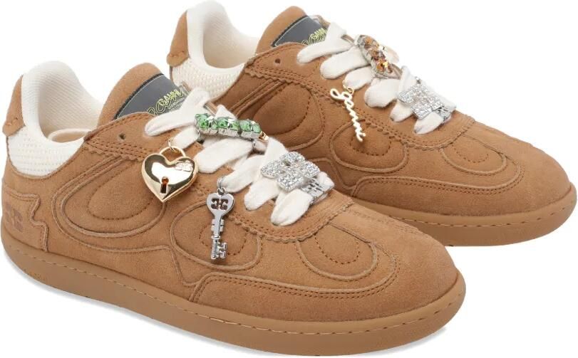 GANNI Sneakers met ronde neus Bruin - Foto 4