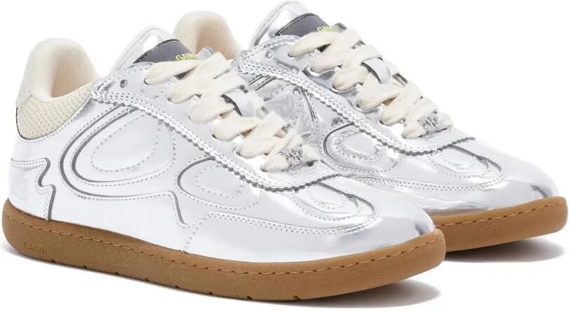 GANNI Sneakers met vlakken Zilver - Foto 3