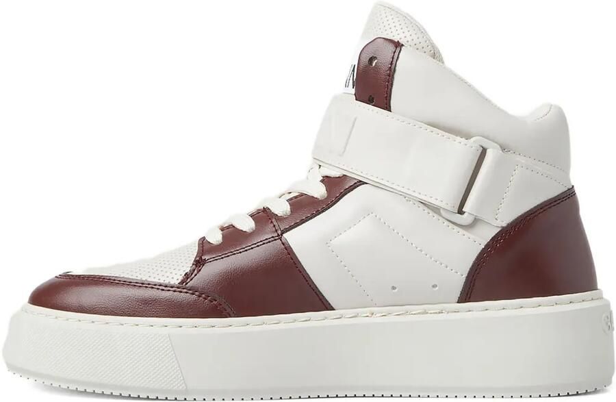 GANNI Sporty Cupsole high-top sneakers Wit