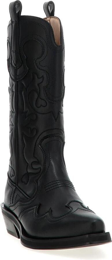 GANNI Western' Texas laarzen Zwart - Foto 4