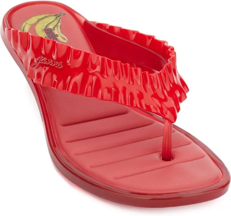 GANNI x Melissa sandalen met kitten-hak Rood - Foto 3