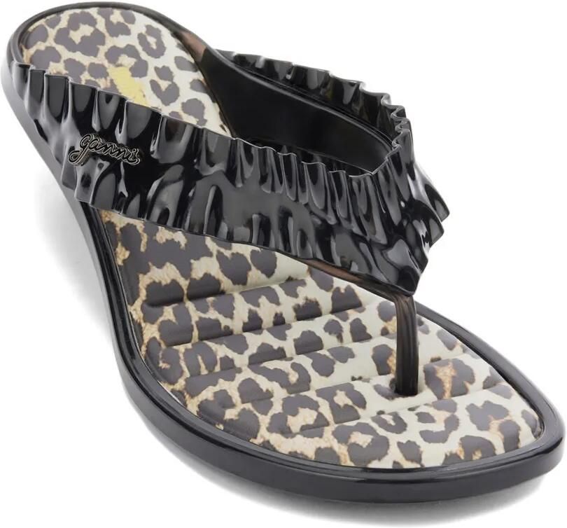 GANNI x Melissa sandalen met kitten-hak Zwart - Foto 3