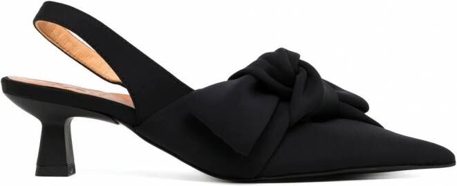 GANNI Slingback pumps Zwart