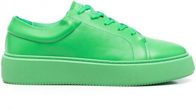 GANNI Sporty low-top sneakers Groen