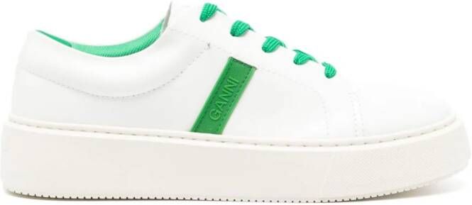 GANNI Sporty Mix sneakers Wit
